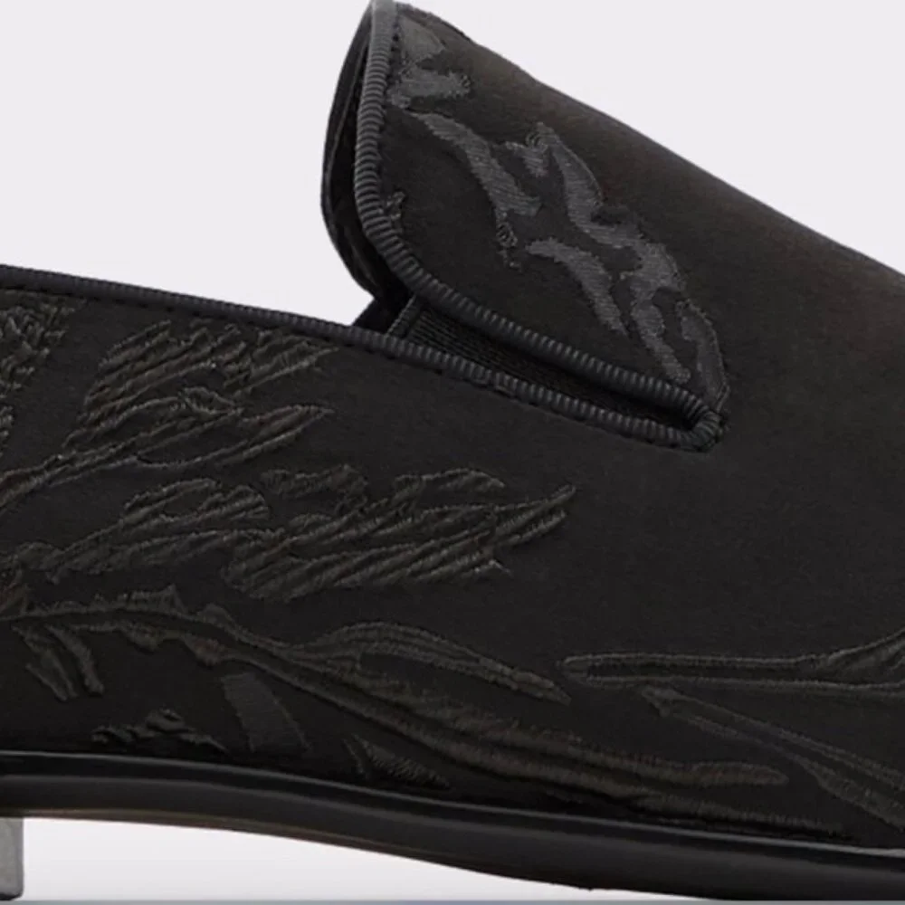 NWOB Aldo Goolsby Brocade Dress Smoking Loafers